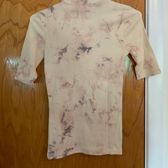 NWT Zara tie tye ribbed top - Picture 4 of 4